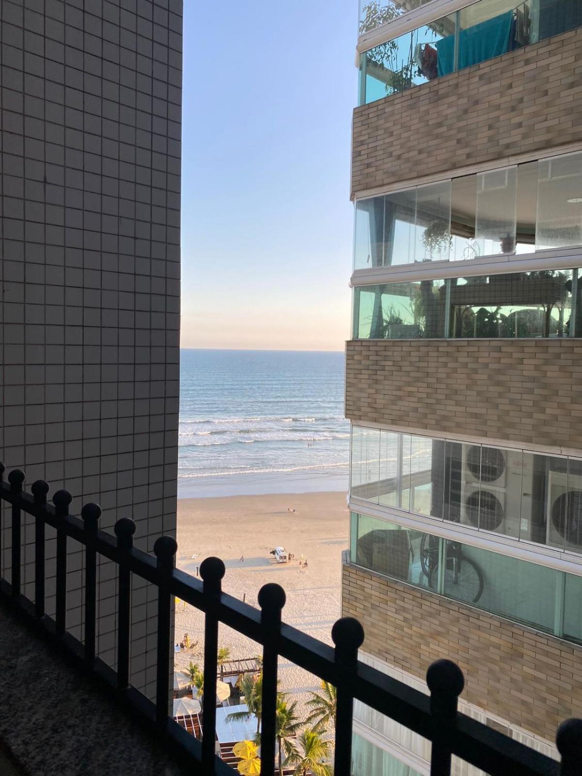 Apartamento Kitnet Pe Na Areia Praia Ocian Praia Grande  Exterior foto